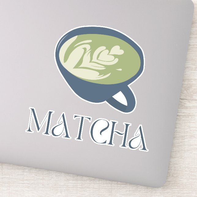 Matcha bubble tea (Detail)