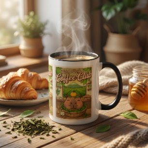 Matcha Capybara Mug – Cute Kawaii Matcha Tea