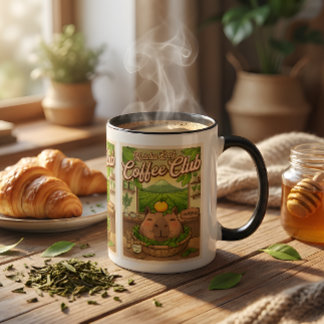 Matcha Capybara Mug – Cute Kawaii Matcha Tea