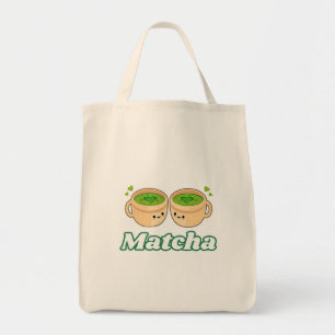 Matcha Cute Kawaii for matcha tea Tote Bag