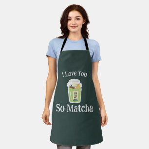 Matcha Green Tea  Apron