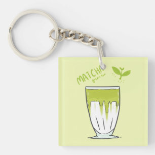 Matcha Keychain