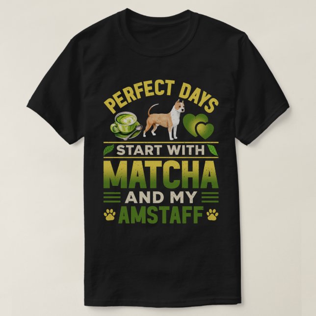 Matcha Latte 1 T-Shirt (Design Front)