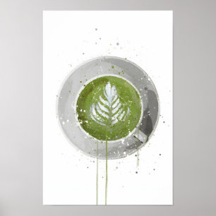 Matcha Latte Poster