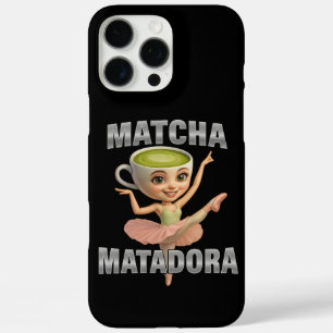 Matcha Matadora Grace Meets Green Energy iPhone 16 Pro Max Case