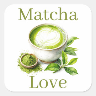 Matcha Sticker