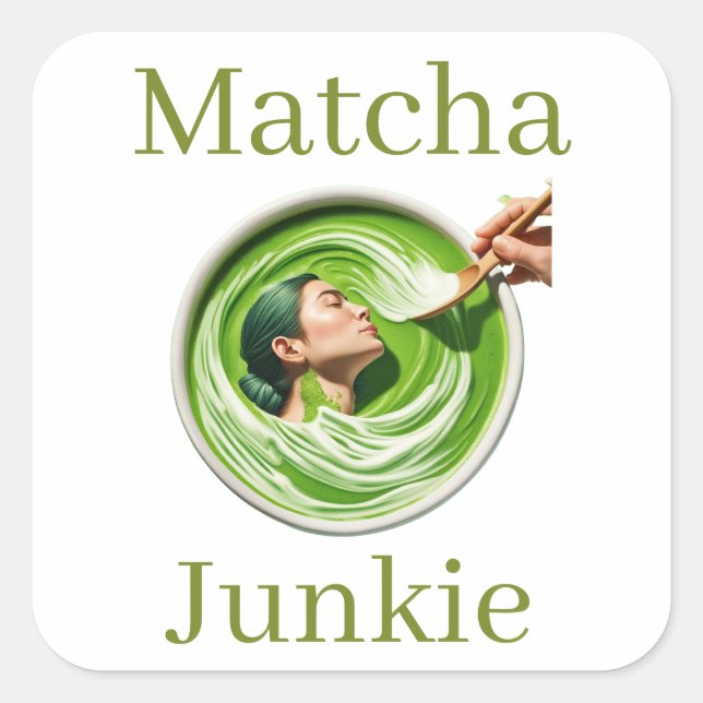 Matcha Sticker (Front)