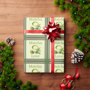 Matcha Wrapping Paper