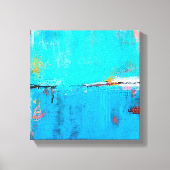 Matchbox Blues 5 Canvas Print (Front)