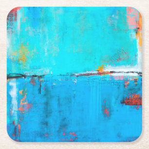 Matchbox Blues 5 Square Paper Coaster