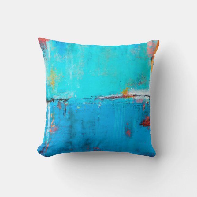 Matchbox Blues 5 Throw Pillow (Front)