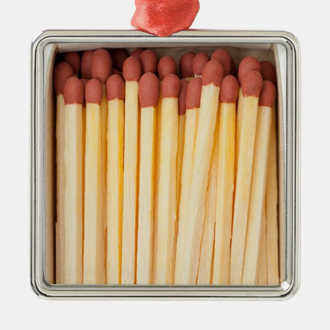 Matchbox Metal Ornament (Front)