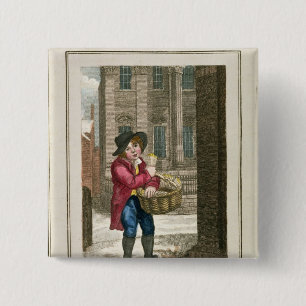 Matches, Mansion House 2 Inch Square Button