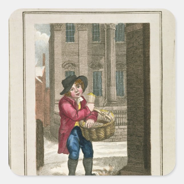 Matches, Mansion House Square Sticker (Front)