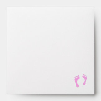 Matches Princess Pink Floral Damask Envelope