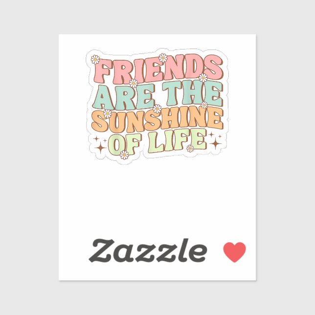 Matching Besties Flowers Friends Are the Sunshine  (Sheet)