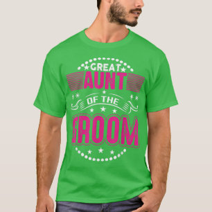 Matching Bridal Party Gifts for Family Aunt of the T-Shirt