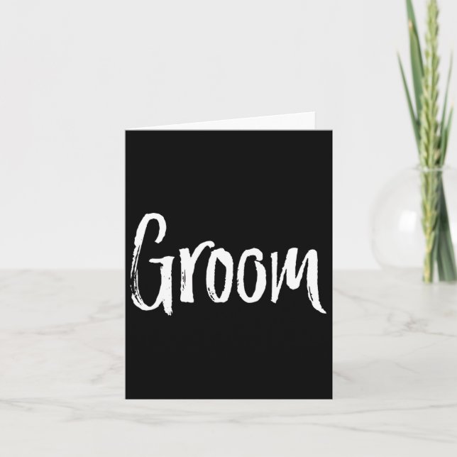 Matching Bride And Groom Couples Wedding  Card (Front)