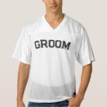 Matching Bride and Groom Personalized Honeymoon Men's Football Jersey<br><div class="desc">Looking for a unique and special gift for your upcoming wedding? Why not consider buying matching bride groom shirts for the happy couple! These are perfect for showing your support during their honeymoon, as well as being a fun reminder of their special day. Whether you're a friend or family member...</div>