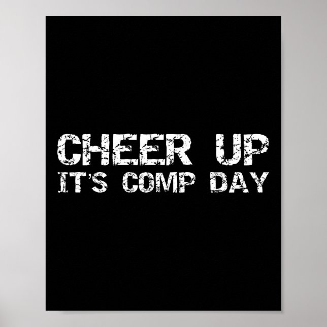 Matching Cheerleading Competition Cheer Up It's Co Poster (Front)