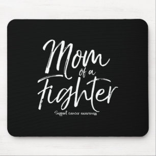 Matching Childhood Cancer Awareness Gift Mom of a Mouse Pad