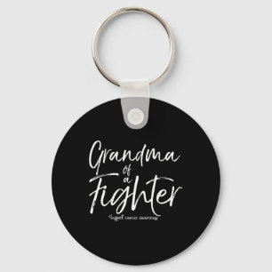 Matching Childhood Cancer Awareness Grandma of a F Keychain