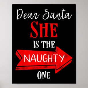 Matching Christmas Outfit For Couples She's The Na Poster