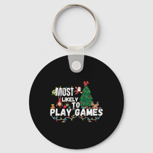 Matching Christmas Shirts For The Whole Family Gam Keychain