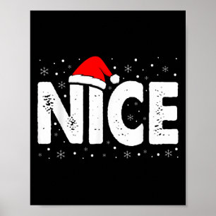 Matching Co. Naughty Or Nice Christmas - Uni-adult Poster