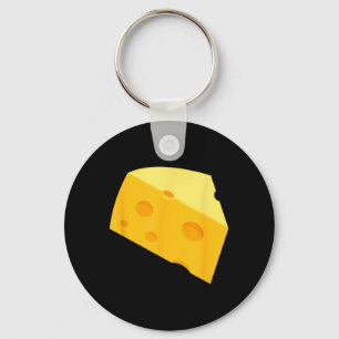 Matching Costume Cheese Shirt Funny Halloween Keychain