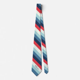 Matching Elegant Trendy Colour Stripes Tie
