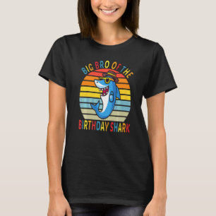Matching Family Big Bro Of The Shark Birthday Brot T-Shirt
