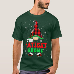 Matching Family Buffalo Plaid The Patient Gnome Ch T-Shirt