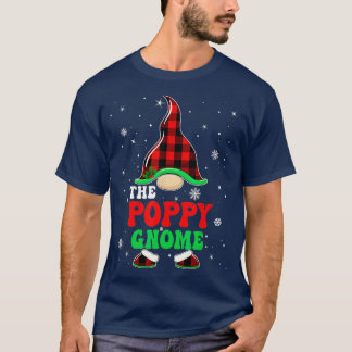 Matching Family Buffalo Plaid The Poppy Gnome Chri T-Shirt
