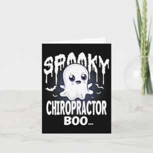 Matching Family Chiropractor Halloween Costume  Card