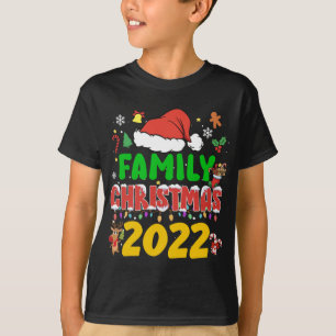 Matching Family Christmas 2022 Team Santa Elf Squa T-Shirt