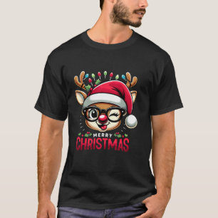 Matching Family Christmas 2023 Funny Rudolph Reind T-Shirt