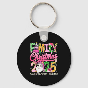 Matching Family Christmas 2025 Xmas Making Memorie Keychain
