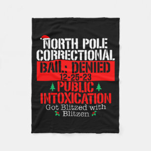Matching Family Christmas Funny Tees North Le Corr Fleece Blanket