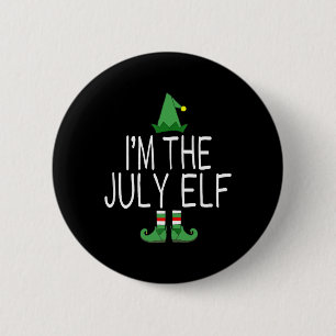 Matching Family Christmas In July Funny 2 Inch Round Button