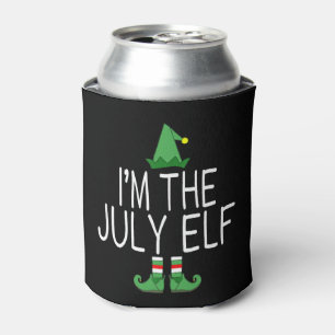 Matching Family Christmas In July Funny Can Cooler