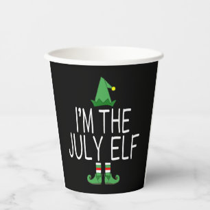 Matching Family Christmas In July Funny Paper Cups