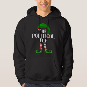 Matching Family Christmas The Political Elf Hoodie