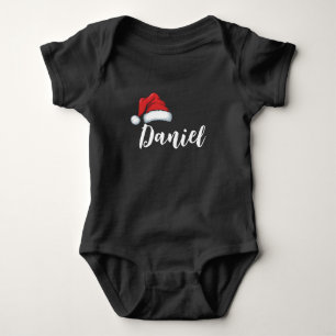 Matching Family Christmas Xmas Personalized Name  Baby Bodysuit