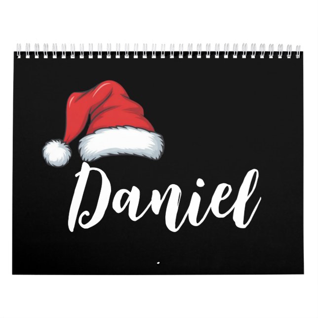 Matching Family Christmas Xmas Personalized Name  Calendar (Cover)