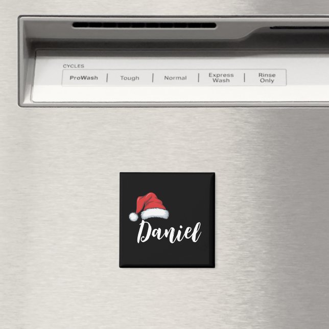 Matching Family Christmas Xmas Personalized Name  Magnet (In Situ (Dishwasher))