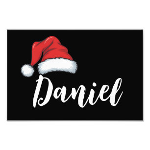 Matching Family Christmas Xmas Personalized Name  Photo Print