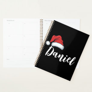 Matching Family Christmas Xmas Personalized Name Planner