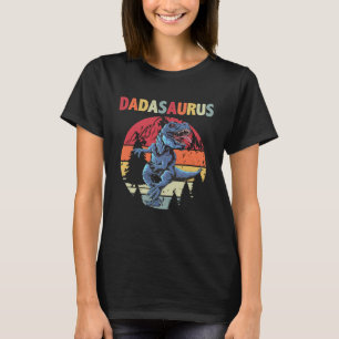 Matching Family Dadasaurus Father's Day Dinosaurus T-Shirt