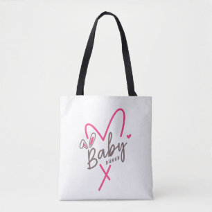 Matching Family Easter Baby Bunny Tote Bag